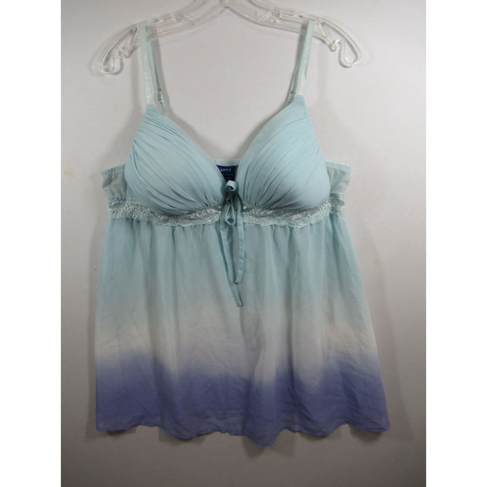 Apt. 9 Babydoll Chemise Plus Size XXL Ombre Sleeveless Sexy